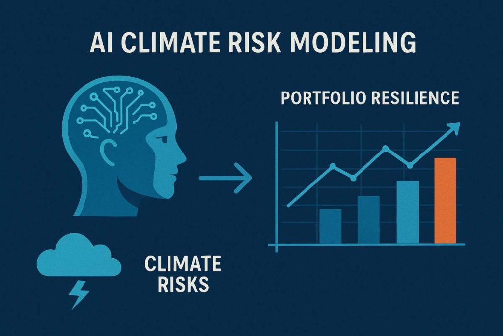 AI climate risk modeling chart 2025