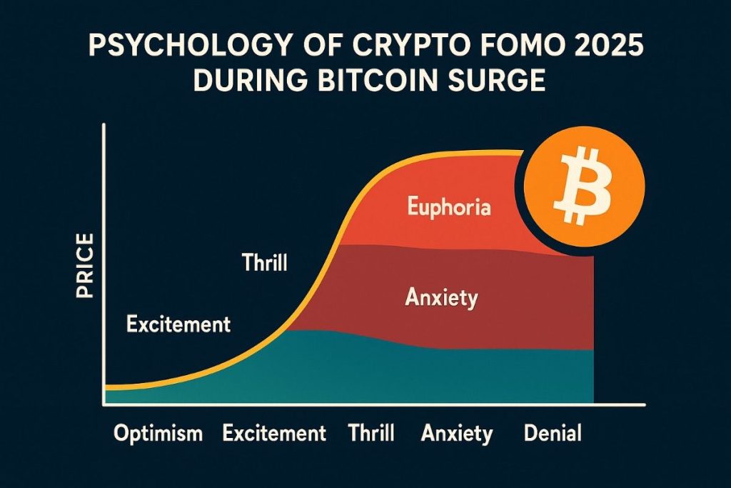 Psychology of crypto FOMO 2025 during Bitcoin surge