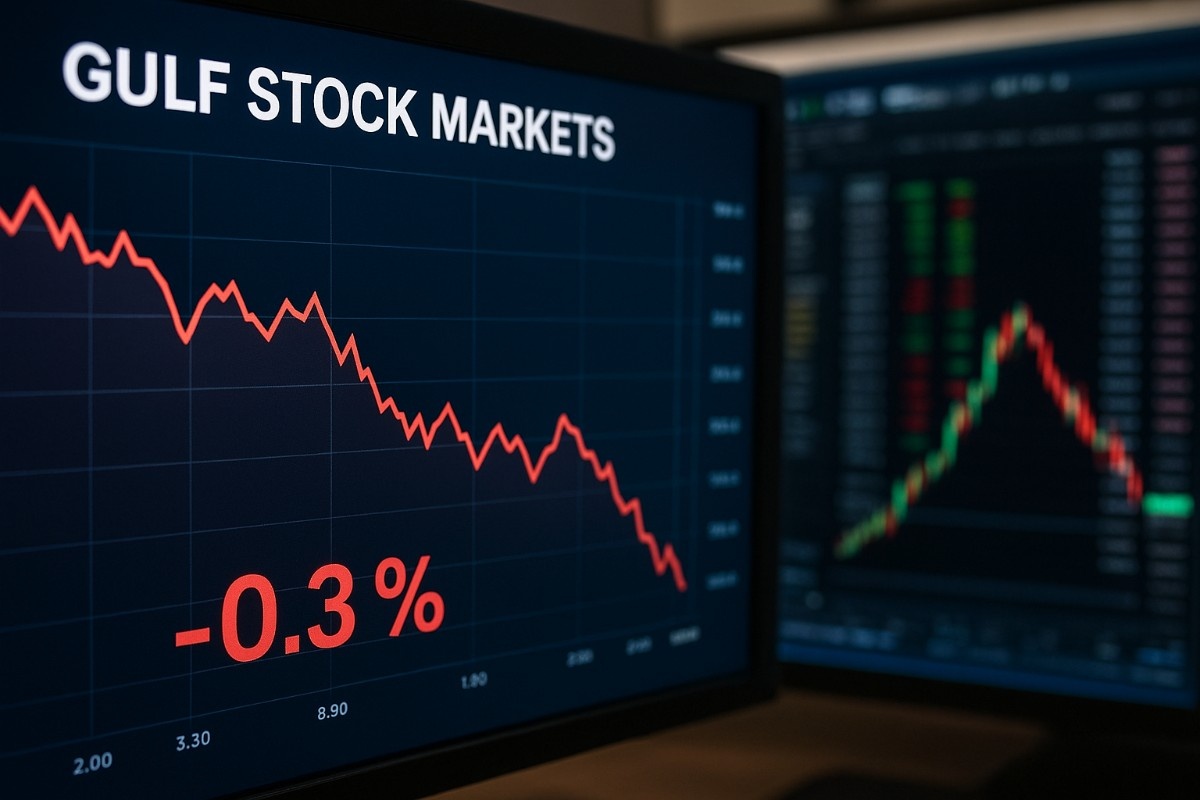 Qatar strike market reaction Gulf stocks slip