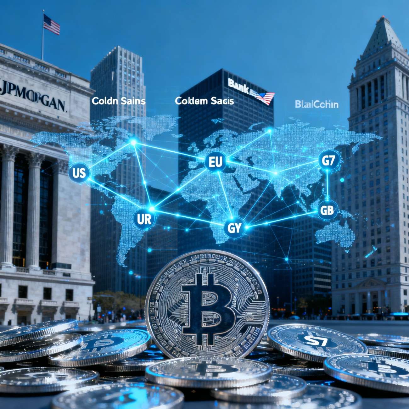 Major banks adopting stablecoins pegged to G7 currencies