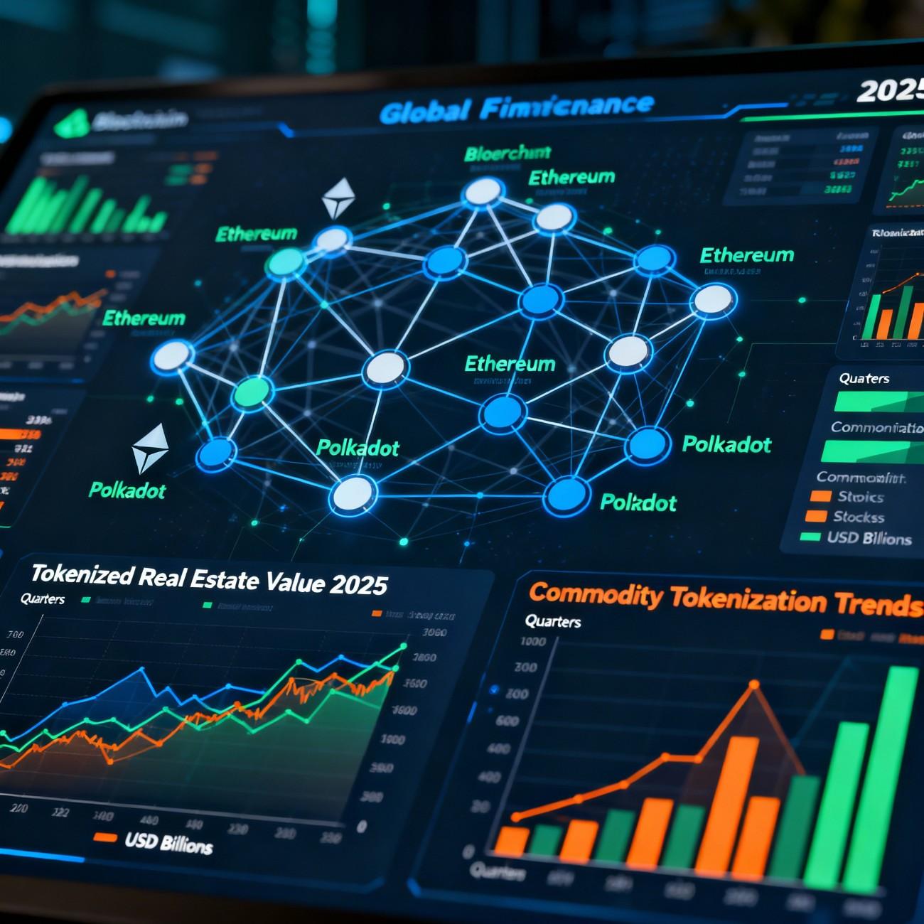 tokenized real-world assets 2025 global finance blockchain network